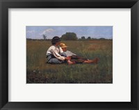 Boys in a Pasture, 1874 Fine Art Print