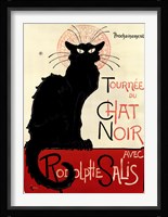 Tournee du Chat Noir Framed Print