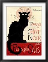 Tournee du Chat Noir Framed Print