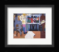 Profile/Part II, The Thirties: Artist with Painting and Model, 1981 Fine Art Print