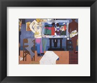 Profile/Part II, The Thirties: Artist with Painting and Model, 1981 Fine Art Print