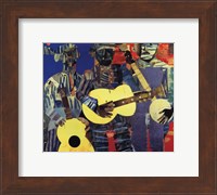 Three Folk Musicians, 1967 Fine Art Print