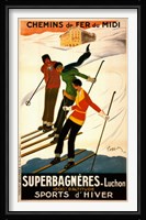 Superbagneres-Luchon, Sports d'Hiver Fine Art Print