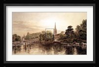Thames, Great Marlow Pm Fine Art Print