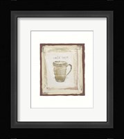 Cafe latte Framed Print