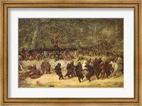 The Bear Dance, c.1870 Fine Art Print