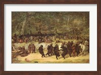 The Bear Dance, c.1870 Fine Art Print