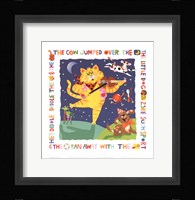 Cat & Fiddle Framed Print
