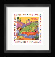 Row Your Boat Framed Print