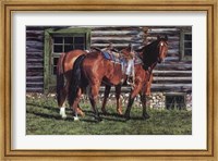 Curly and the Kid Fine Art Print