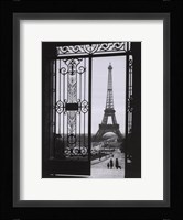 The Eiffel Tower from the Trocadero Fine Art Print
