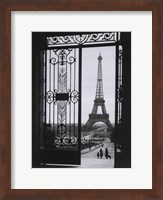 The Eiffel Tower from the Trocadero Fine Art Print