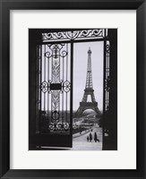 The Eiffel Tower from the Trocadero Framed Print