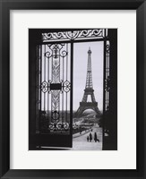 The Eiffel Tower from the Trocadero Fine Art Print