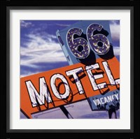 66 Motel Fine Art Print