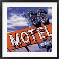 66 Motel Fine Art Print