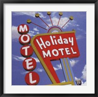 Holiday Motel Fine Art Print