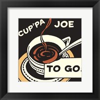 Cup'pa Joe to Go Fine Art Print