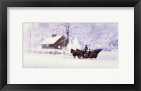 Cape Cod Sleighride Fine Art Print