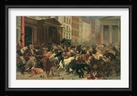 Bulls And Bears In The Market Fine Art Print