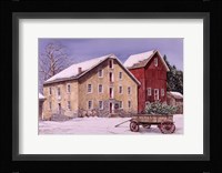 A Winter's Day Framed Print