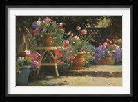 Potted Flowers Fine Art Print