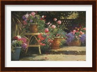 Potted Flowers Fine Art Print