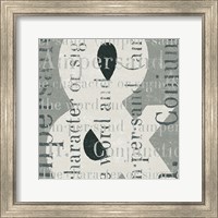 Punctuated Text II Fine Art Print