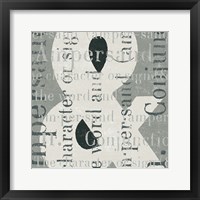 Punctuated Text II Fine Art Print