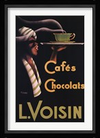 L. Voisin Cafes & Chocolats, 1935 Fine Art Print