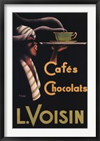 L. Voisin Cafes & Chocolats, 1935 Fine Art Print