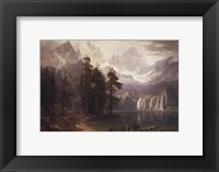Sierra Nevada Framed Print