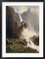 Bridal Veil Falls, Yosemite Framed Print