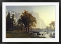 El Capitan, Yosemite Valley, California, 1875 Framed Print
