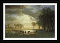 The Buffalo Trail, c.1867 Fine Art Print