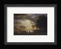 The Buffalo Trail, c.1867 Fine Art Print