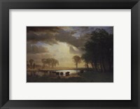 The Buffalo Trail, c.1867 Fine Art Print