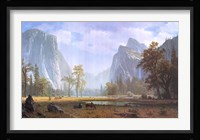 Looking Up the Yosemite Valley Fine Art Print