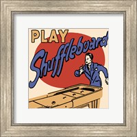 Play Shuffleboard Fine Art Print