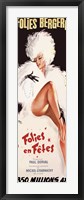 Folies-Bergere/Folies en Fetes, 1964 Framed Print