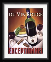 Du Vin Rouge Exceptionnel Fine Art Print