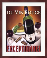 Du Vin Rouge Exceptionnel Fine Art Print