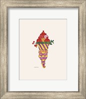 Ice Cream Dessert, c. 1959 (fancy red) Fine Art Print