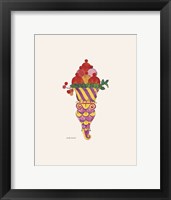 Ice Cream Dessert, c. 1959 (fancy red) Fine Art Print