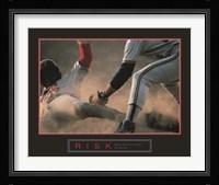 Risk-Baseball Fine Art Print