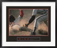 Risk-Baseball Fine Art Print