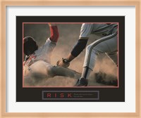 Risk-Baseball Fine Art Print