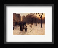 Boston Common at Twilight, 1885-86 Fine Art Print