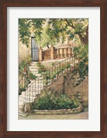 Courtyard in Provence Fine Art Print