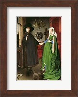 The Portrait of Giovanni Arnolfini and his Wife Giovanna Cenami Fine Art Print
